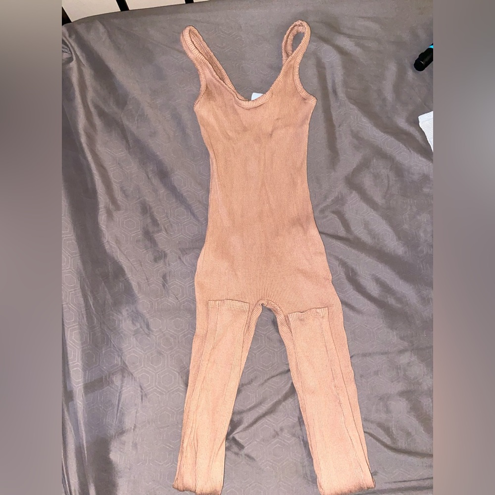 Brown Jump Suit
